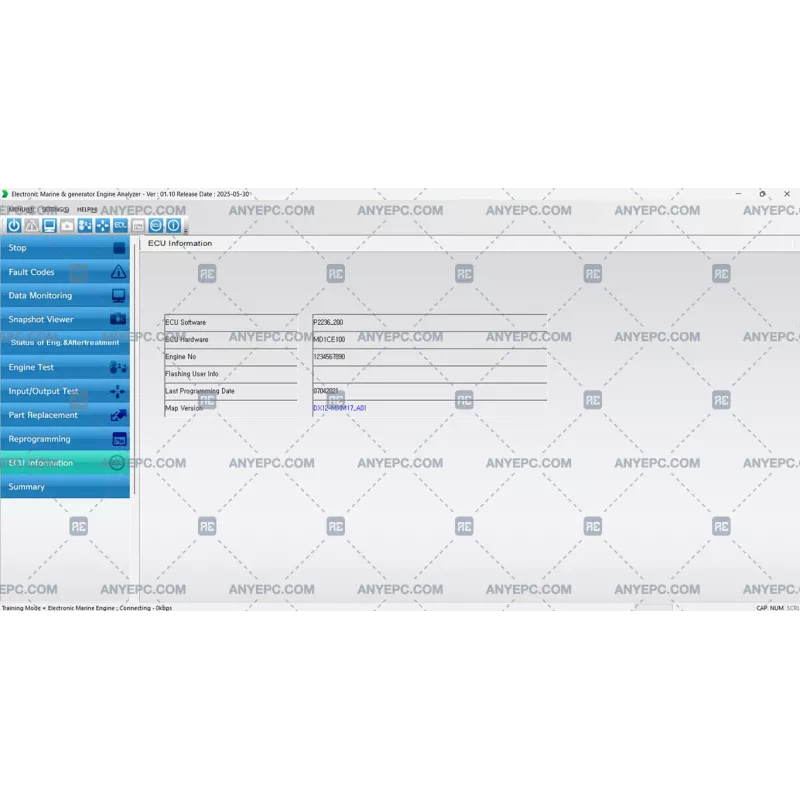 HYUNDAI INFRACORE ELECTRONIC MARINE & GENERATOR ENGINE ANALYZER 01.10 [2025.05]
