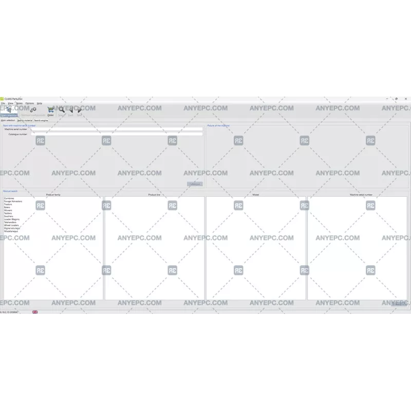 CLAAS PARTS DOC AGRICULTURAL with MACHINE CONFIGURATION 2.2 UPDATE 882 [2025.05]