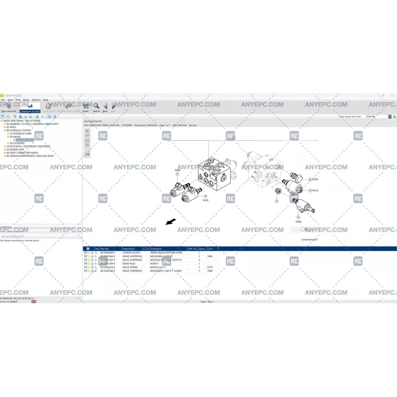 CLAAS PARTS DOC AGRICULTURAL with MACHINE CONFIGURATION 2.2 UPDATE 882 [2025.05]
