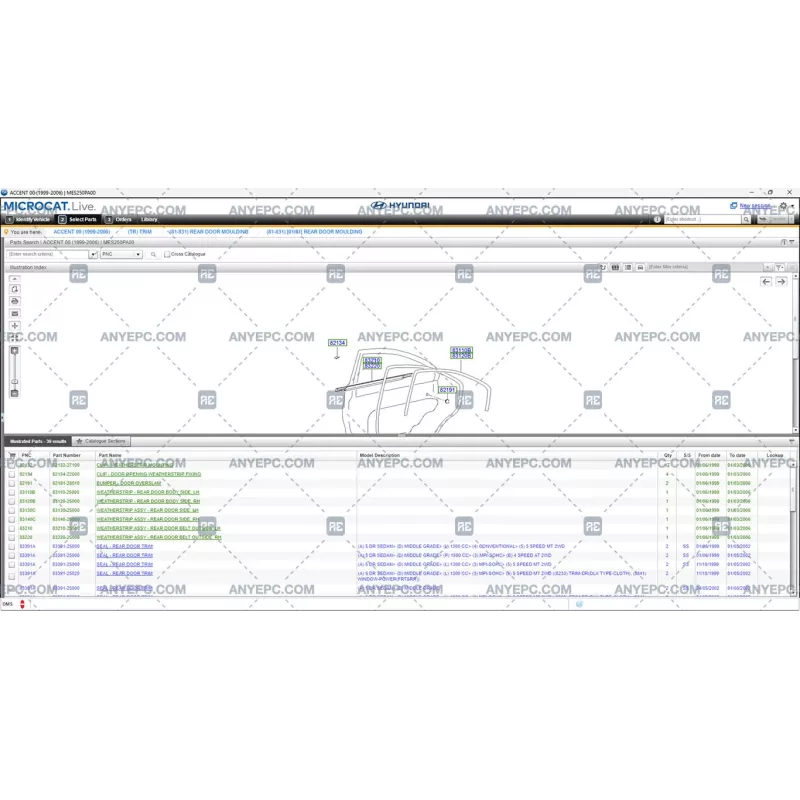 HYUNDAI MICROCAT EPC V6 [2025.04]