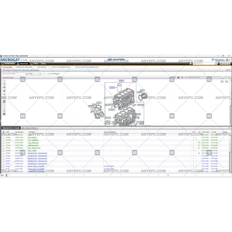 HYUNDAI MICROCAT EPC V6 [2025.04]