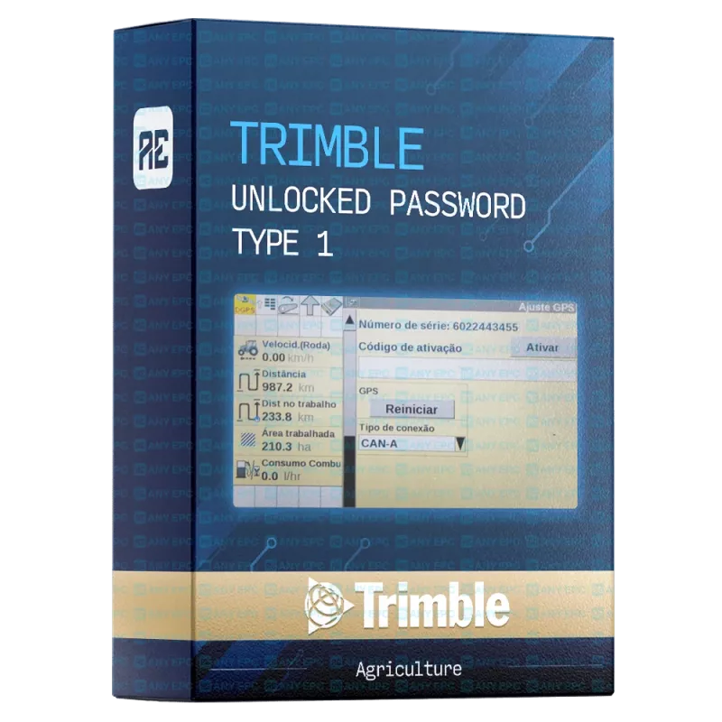 TRIMBLE UNLOCKED PASSWORD TYPE 1 1.1