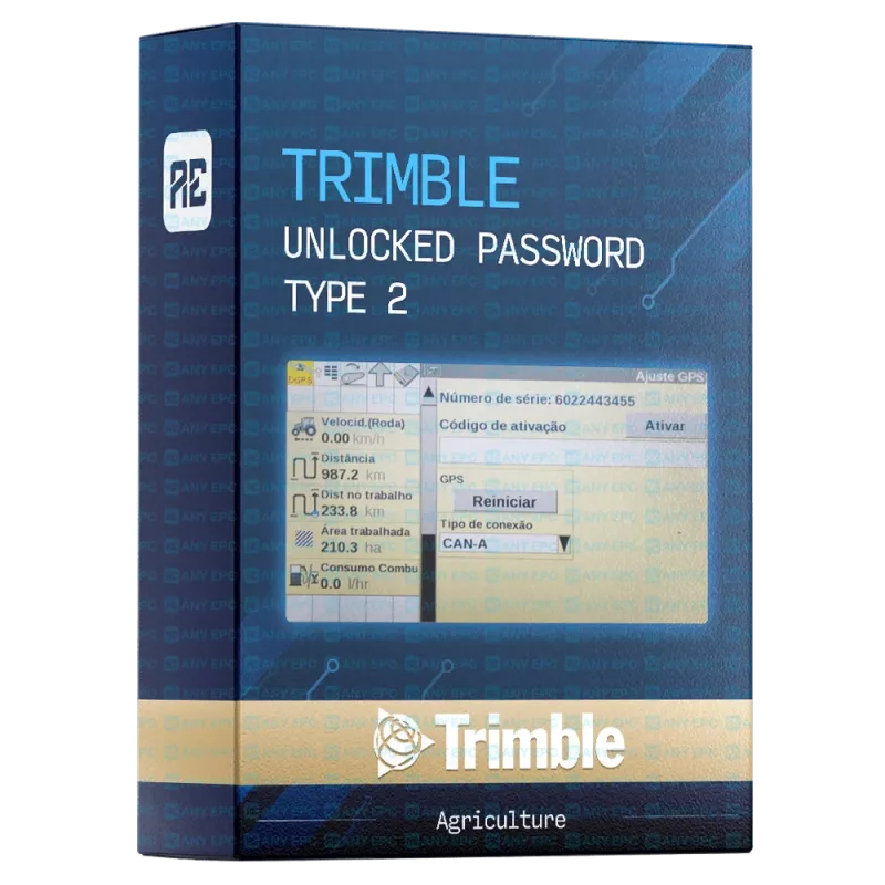TRIMBLE UNLOCKED PASSWORD TYPE 2 1.1