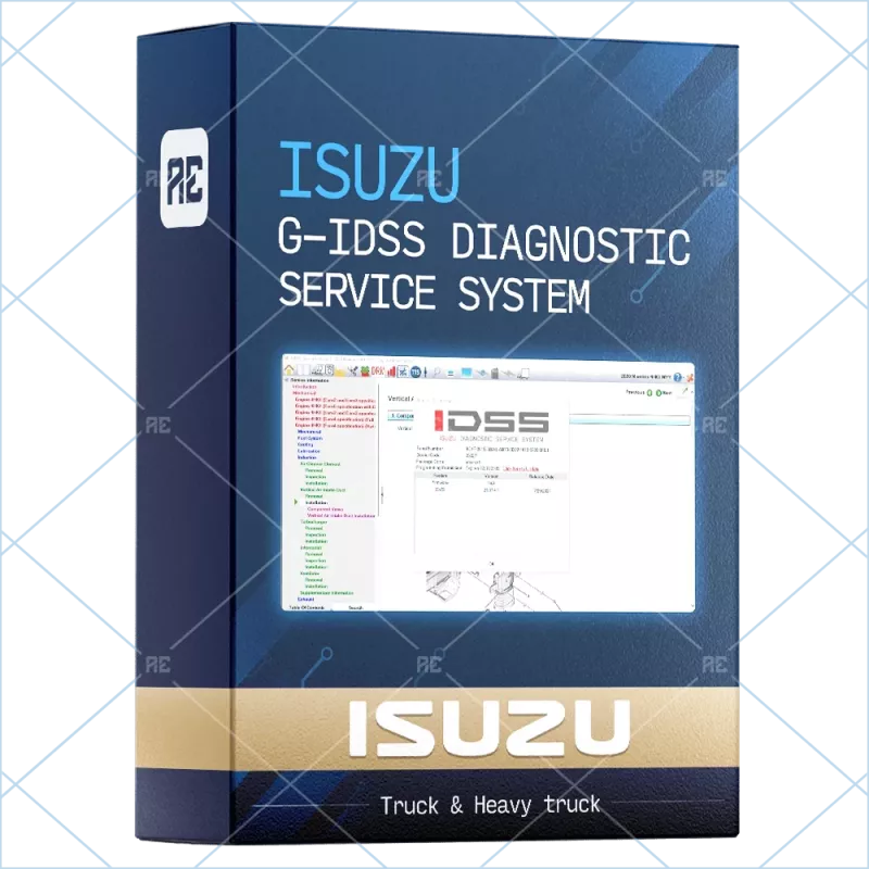 ISUZU G-IDSS DIAGNOSTIC SERVICE SYSTEM 2025.03 ISUZU G-IDSS DIAGNOSTIC SERVICE SYSTEM 2025.03