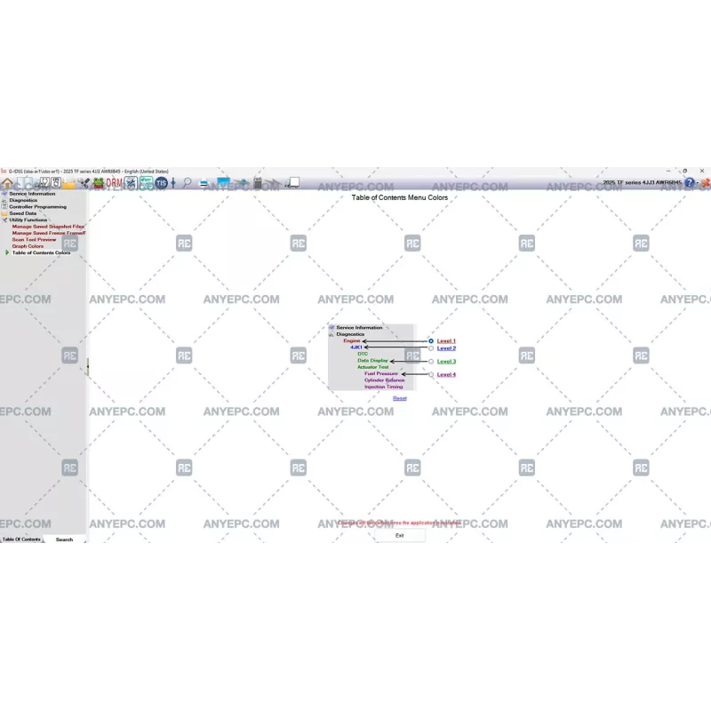 ISUZU G-IDSS DIAGNOSTIC SERVICE SYSTEM 2025.03 ISUZU G-IDSS DIAGNOSTIC SERVICE SYSTEM 2025.03