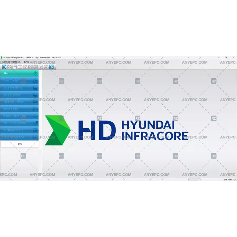 HYUNDAI INFRACORE SCR DL06-08 T4F ENGINE 03.01 [2025.02]