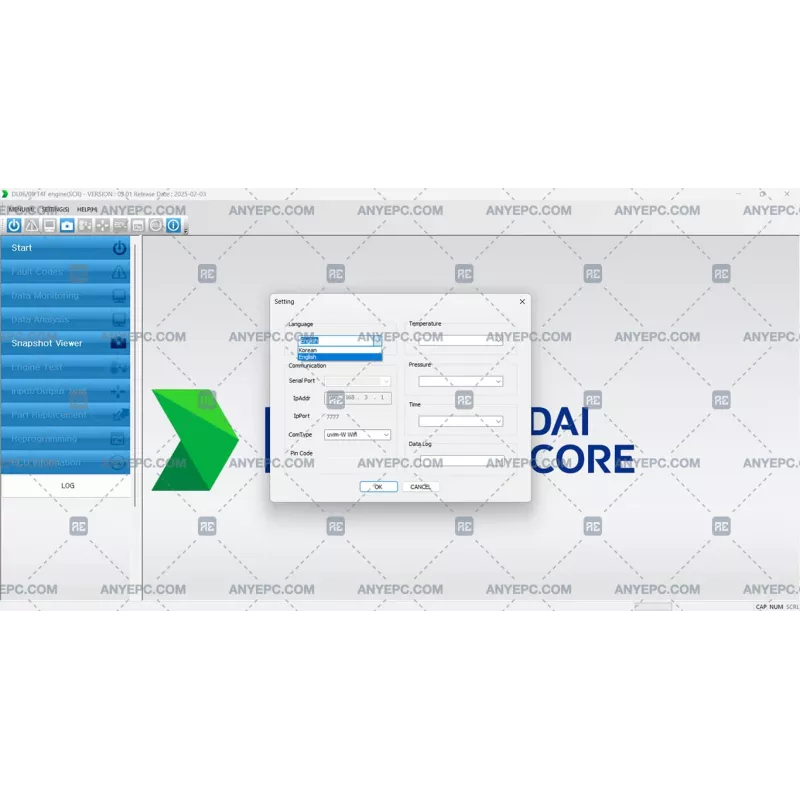 HYUNDAI INFRACORE SCR DL06-08 T4F ENGINE 03.01 [2025.02]
