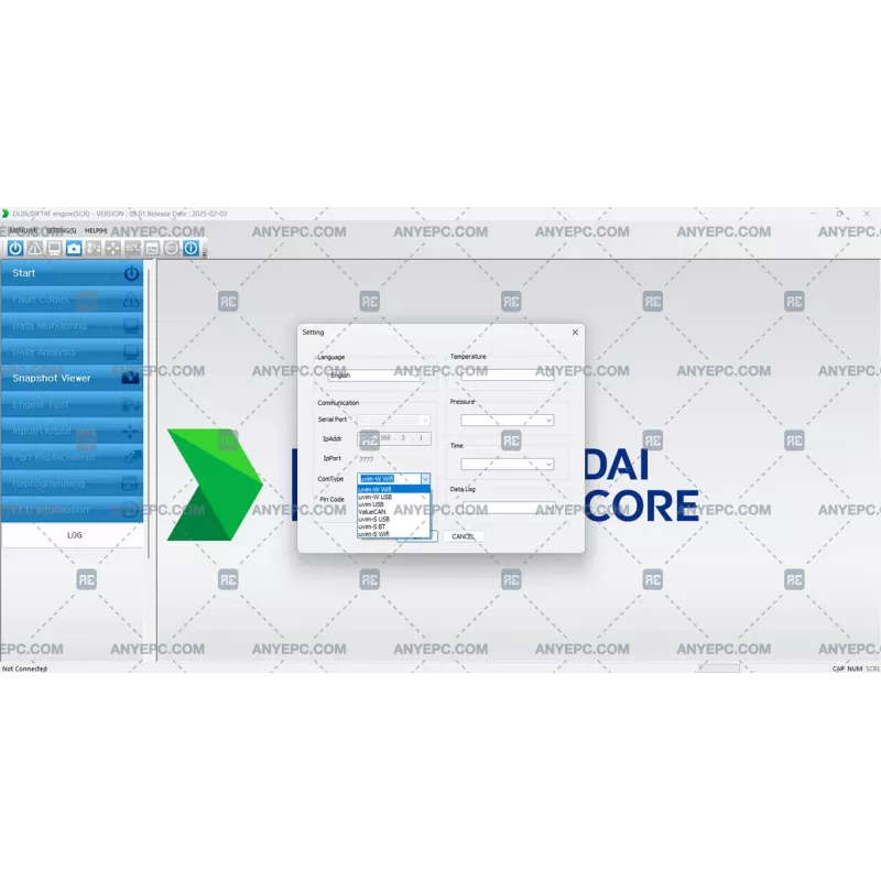 HYUNDAI INFRACORE SCR DL06-08 T4F ENGINE 03.01 [2025.02]