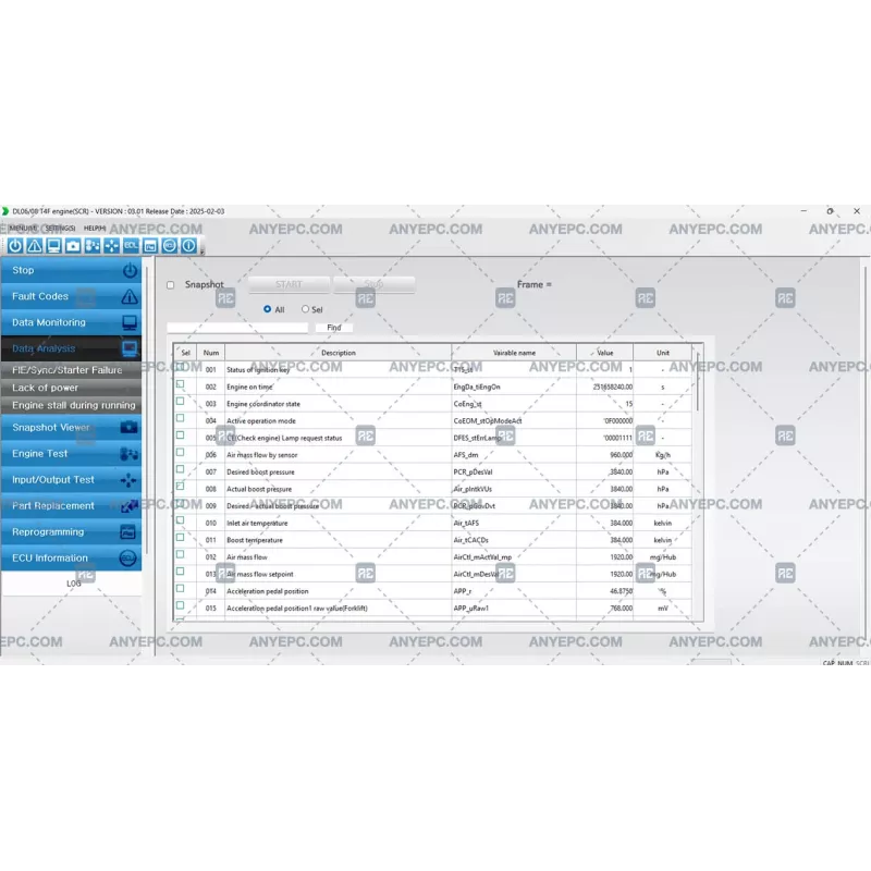HYUNDAI INFRACORE SCR DL06-08 T4F ENGINE 03.01 [2025.02]