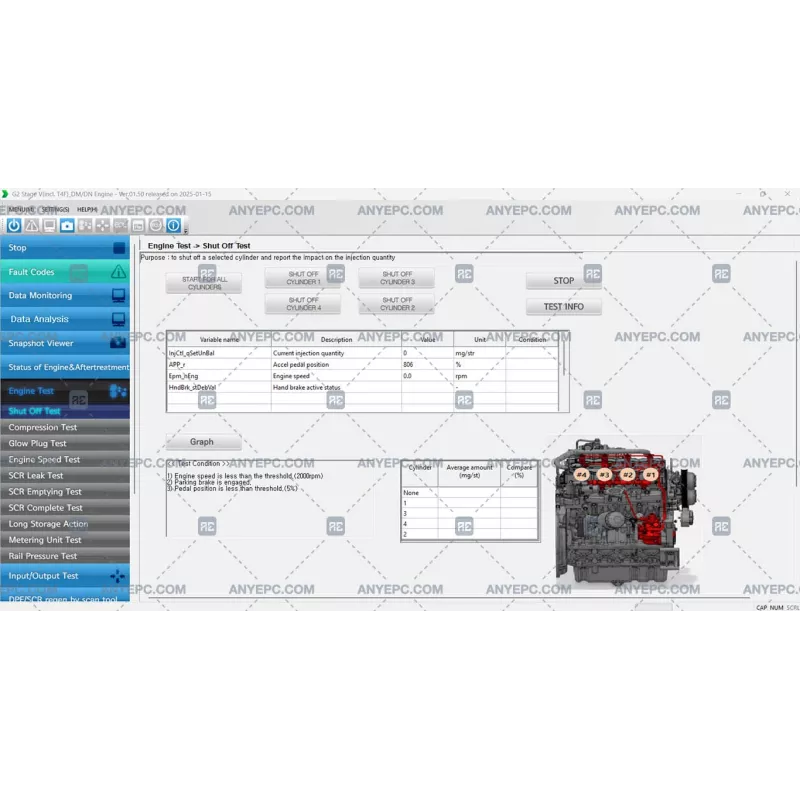 HYUNDAI INFRACORE G2 STAGE V (INCL. T4F) DM-DN ENGINE 01.50 [2025.01]