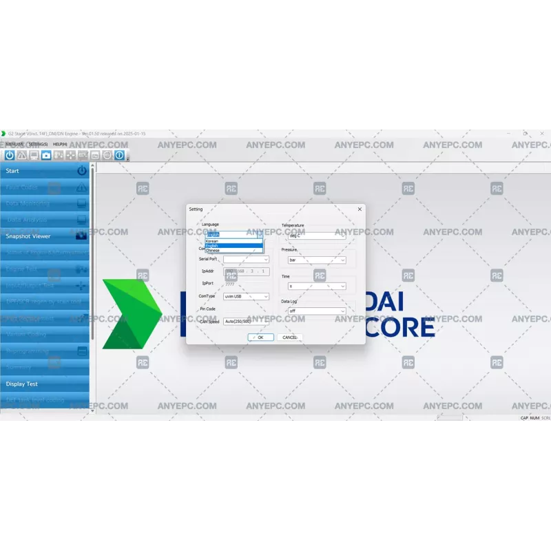 HYUNDAI INFRACORE G2 STAGE V (INCL. T4F) DM-DN ENGINE 01.50 [2025.01]