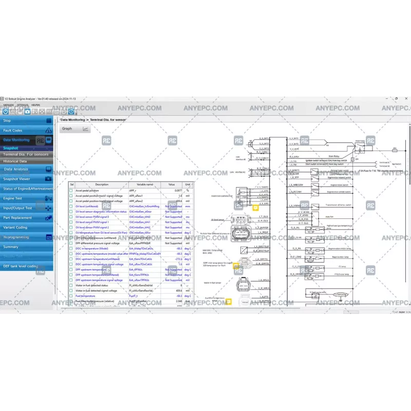 BOBCAT V2 ENGINE ANALYZER 01.40 [2024.11]