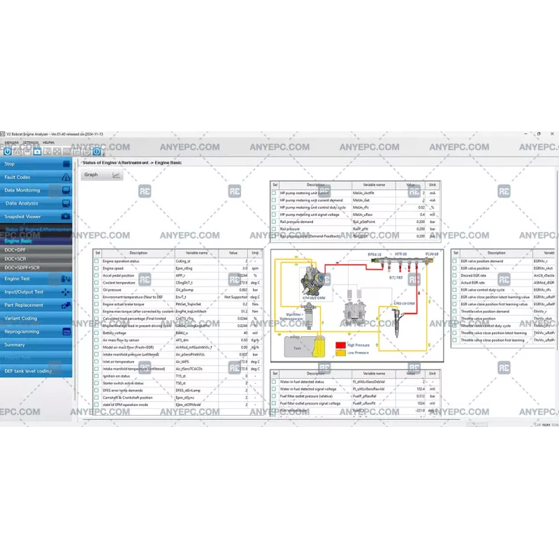 BOBCAT V2 ENGINE ANALYZER 01.40 [2024.11]