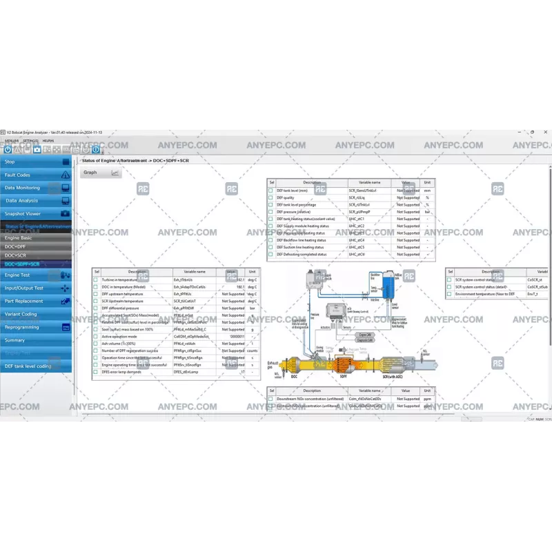 BOBCAT V2 ENGINE ANALYZER 01.40 [2024.11]
