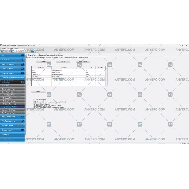 BOBCAT V2 ENGINE ANALYZER 01.40 [2024.11]