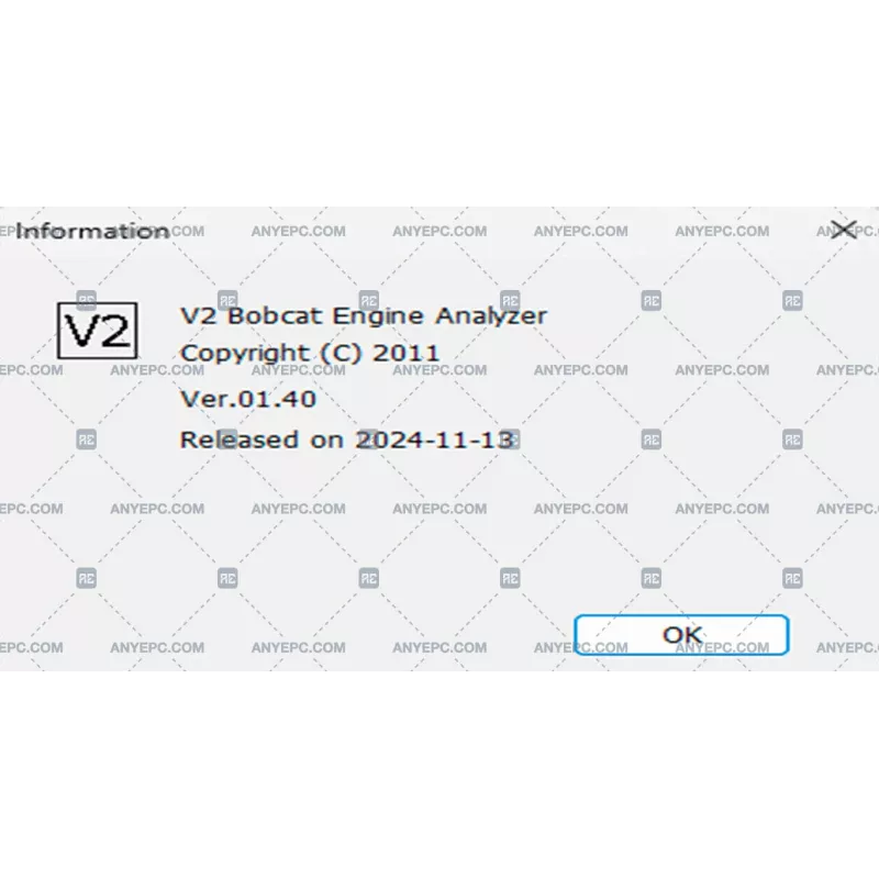 BOBCAT V2 ENGINE ANALYZER 01.40 [2024.11]