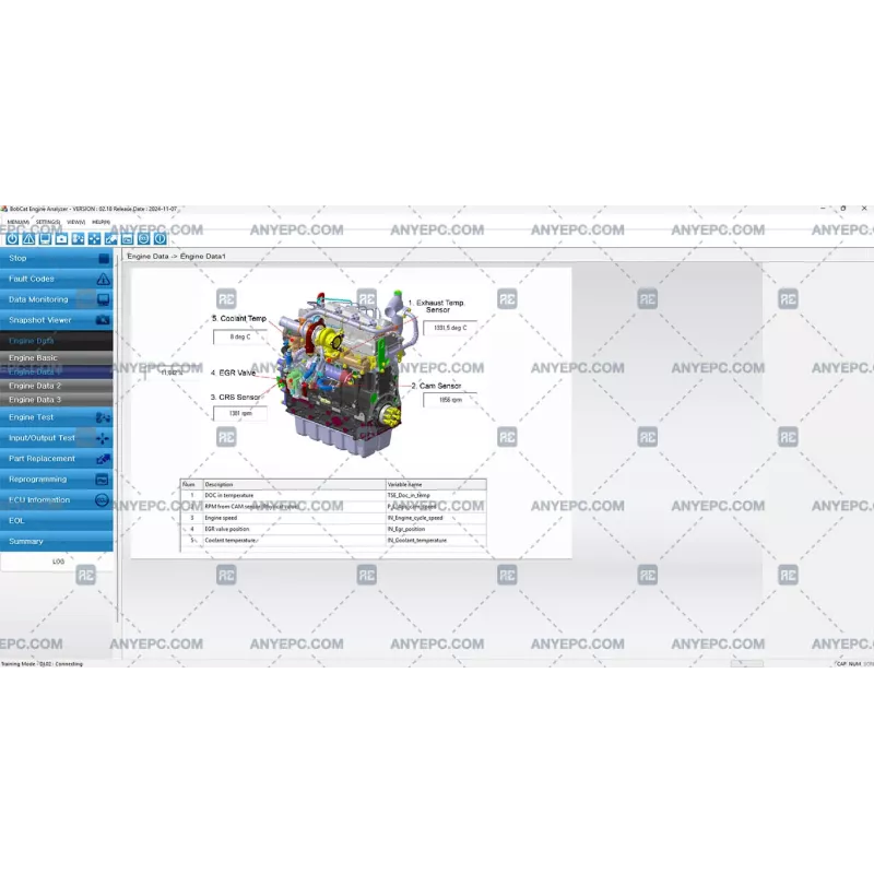 BOBCAT ENGINE ANALYZER ECU 02.18 [2024.11]
