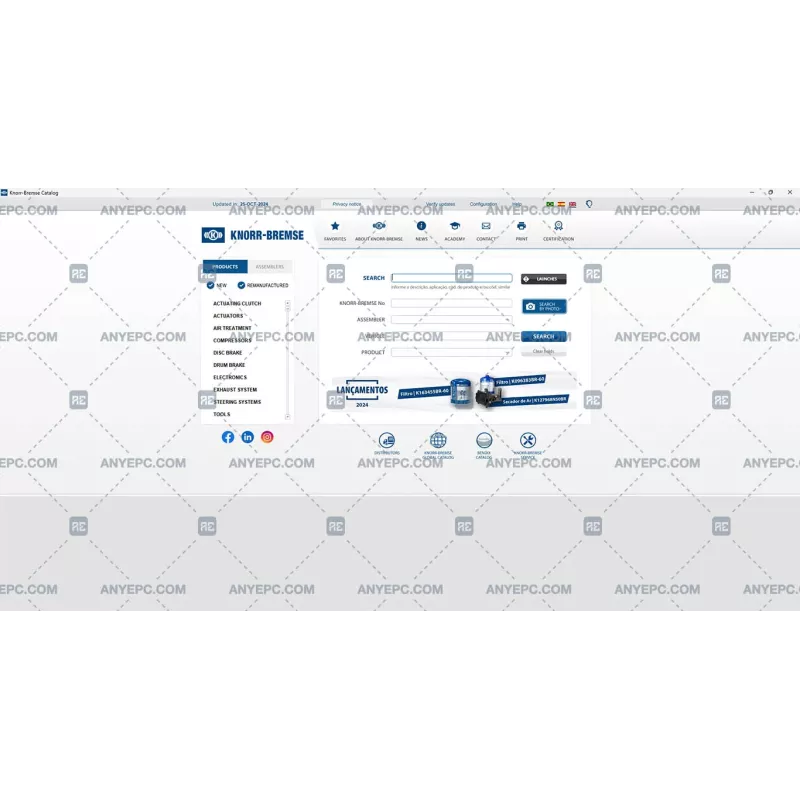 KNORR-BREMSE PARTS CATALOG 2024.10