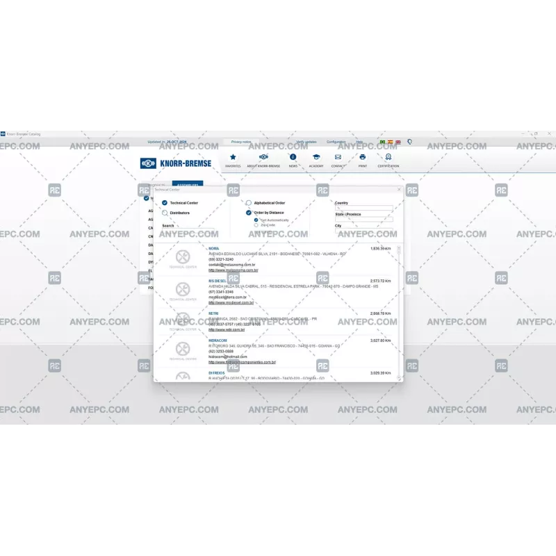 KNORR-BREMSE PARTS CATALOG 2024.10