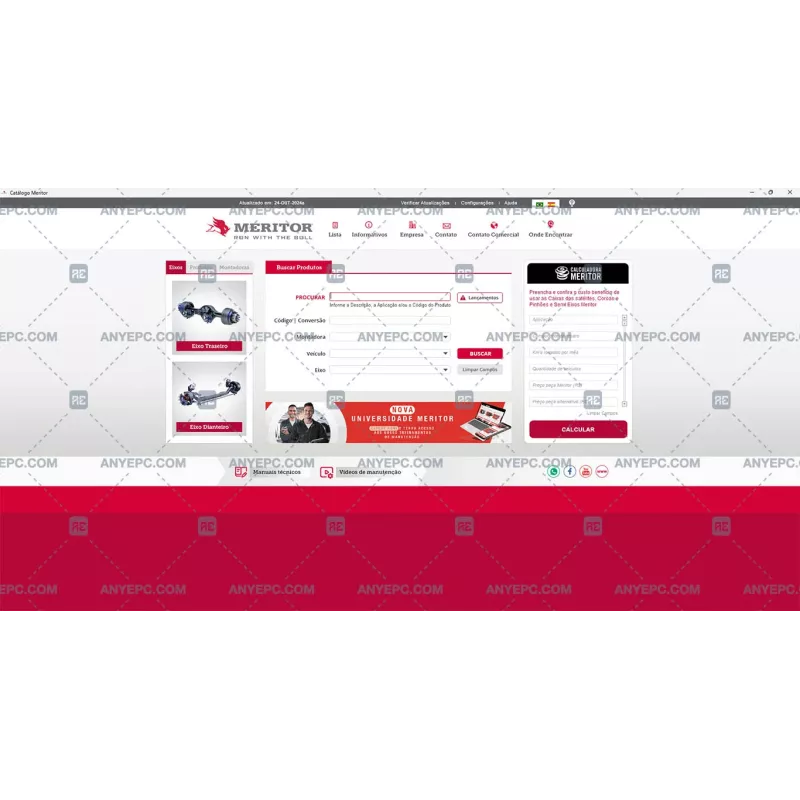 MERITOR PARTS CATALOG 2024.10