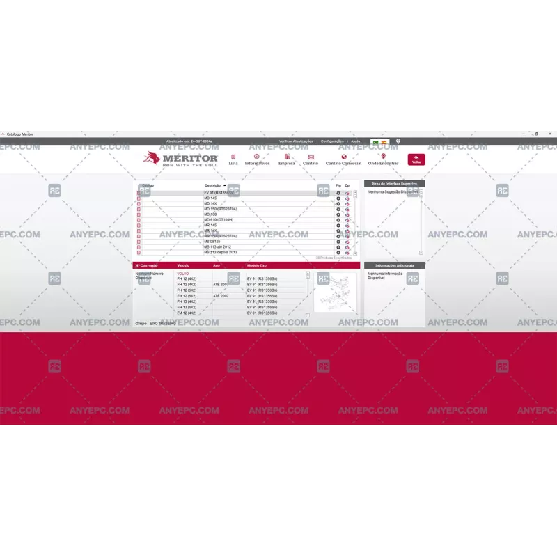 MERITOR PARTS CATALOG 2024.10