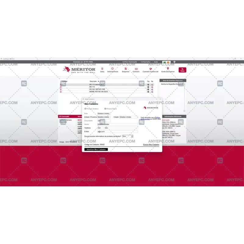 MERITOR PARTS CATALOG 2024.10