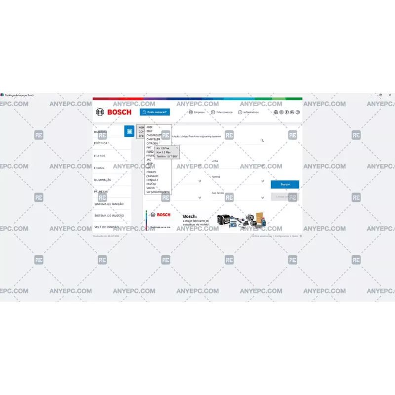 BOSCH AUTOPECAS PARTS CATALOG 2024.10