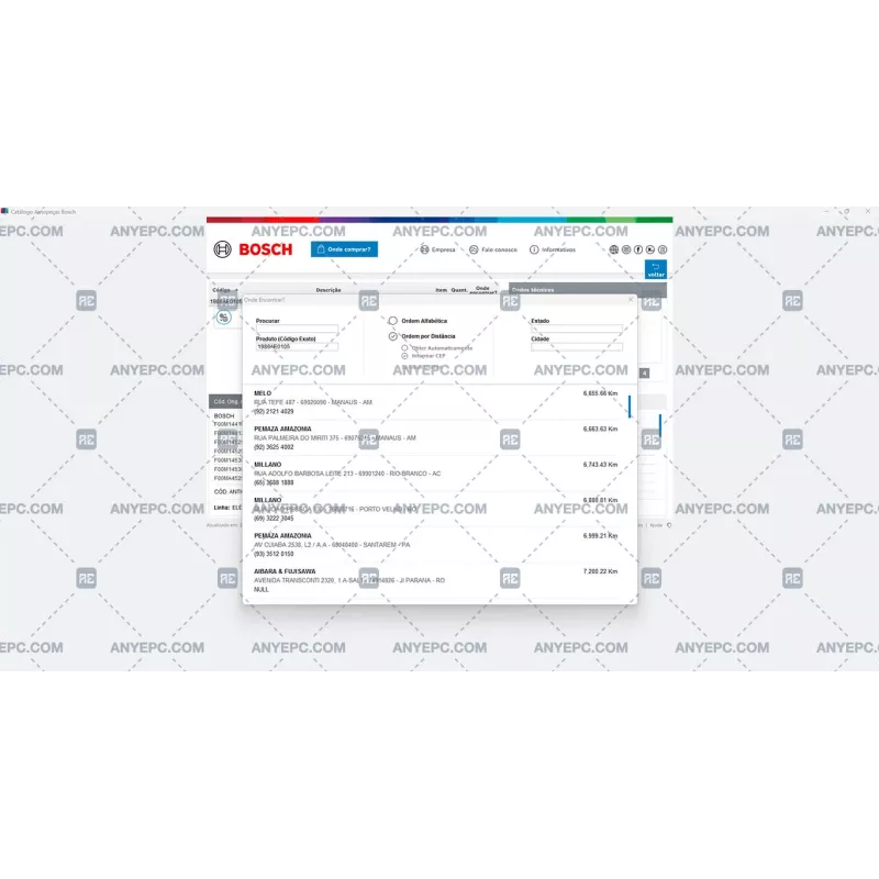 BOSCH AUTOPECAS PARTS CATALOG 2024.10