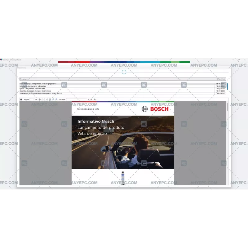 BOSCH AUTOPECAS PARTS CATALOG 2024.10