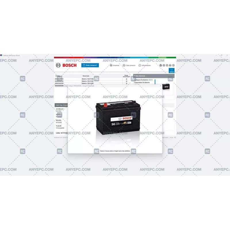 BOSCH AUTOPECAS PARTS CATALOG 2024.10