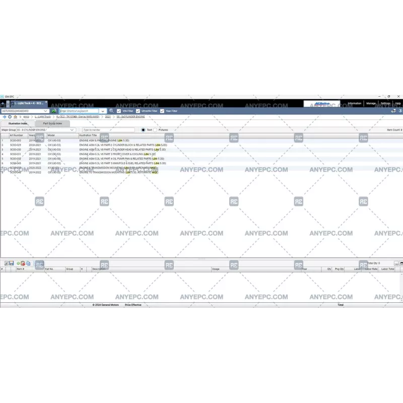 GENERAL MOTORS GMIO EPC 3.0.9-L [2024.10]