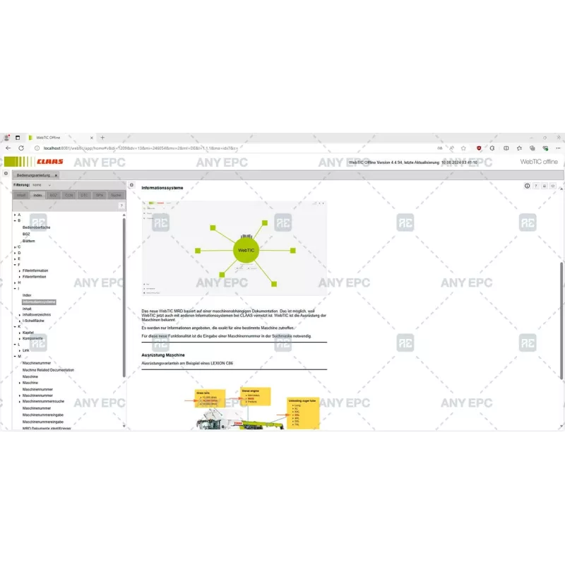 CLAAS WEBTIC OFFLINE GERMAN 4.4.94 [2024.08]