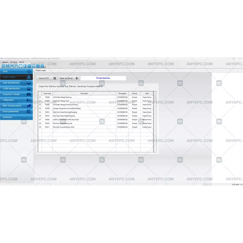 HYUNDAI INFRACORE E-POWERPACK DIAGNOSTIC PROGRAM 01.00 R1 [2024.05]