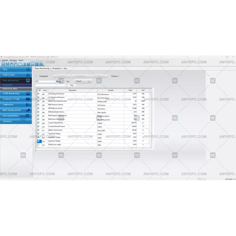 HYUNDAI INFRACORE E-POWERPACK DIAGNOSTIC PROGRAM 01.00 R1 [2024.05]