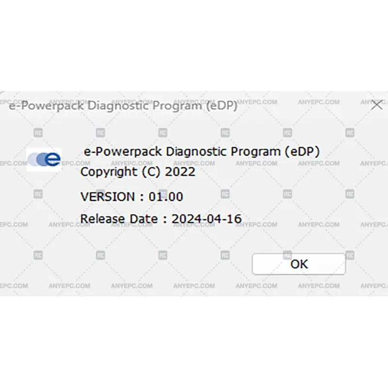 HYUNDAI INFRACORE E-POWERPACK DIAGNOSTIC PROGRAM 01.00 R1 [2024.05]