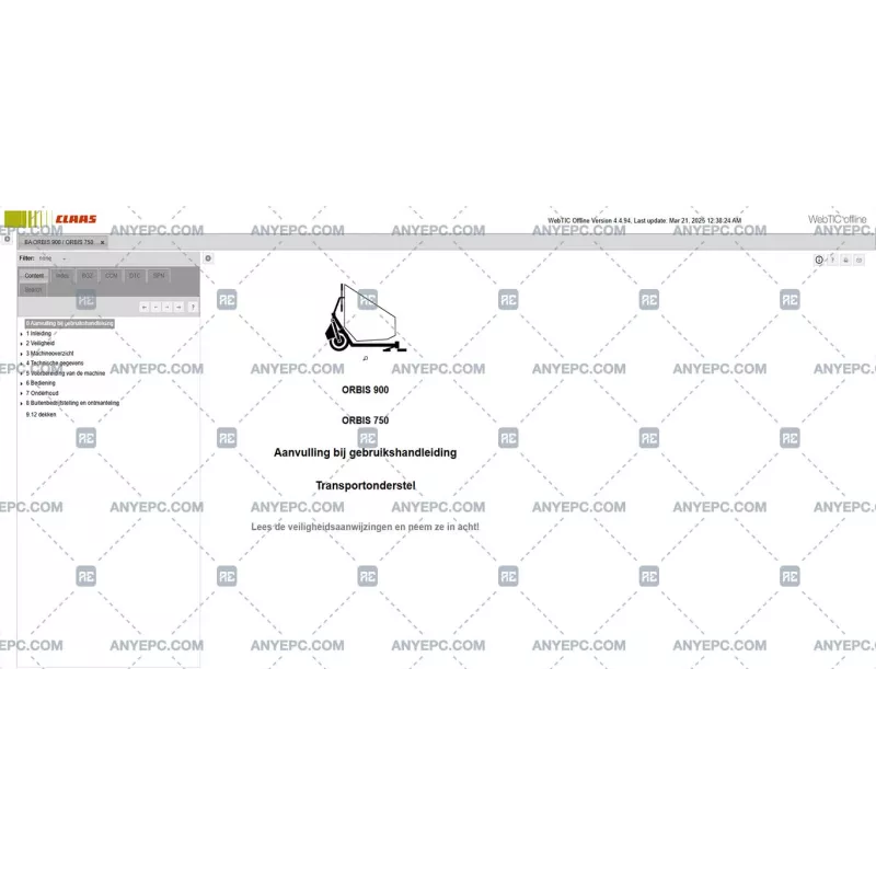 CLAAS WEBTIC OFFLINE DUTCH 4.4.94 [2024.02]