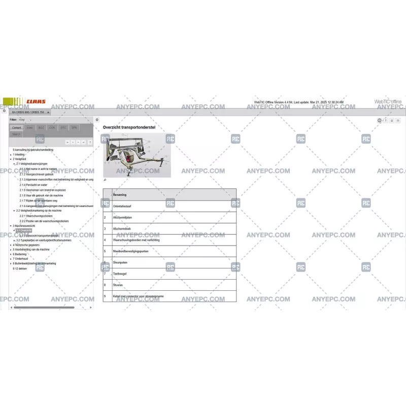 CLAAS WEBTIC OFFLINE DUTCH 4.4.94 [2024.02]