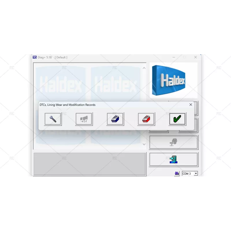 HALDEX TRS DIAG+ INTERNAL 5.18