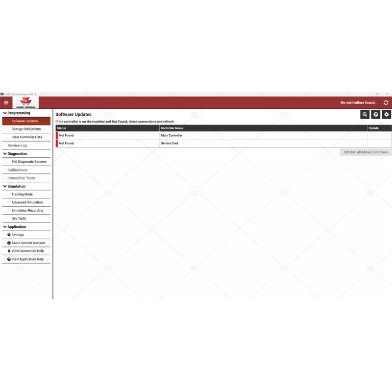AGCO SERVICE ANALYZER 90.14