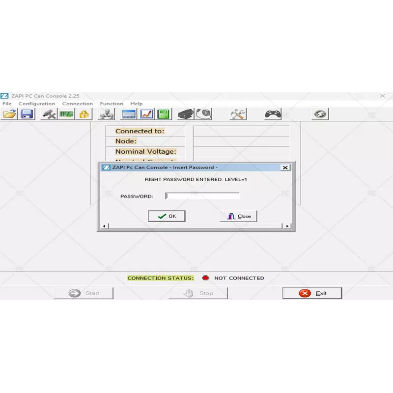 ZAPI PC CAN CONSOLE 2.25