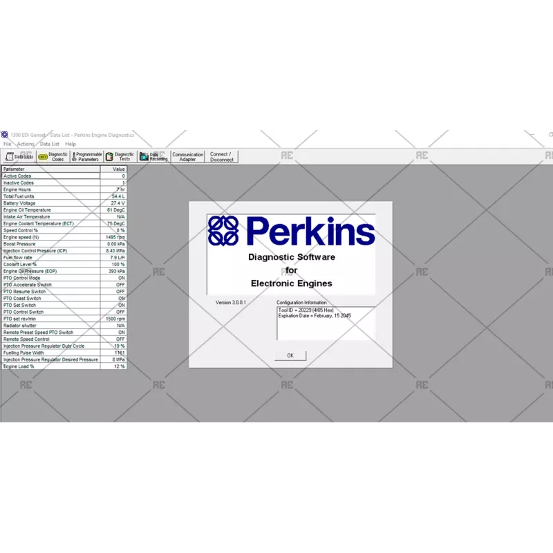 REPROGRAMMING & MANUALS BY PERKINS PACKAGE