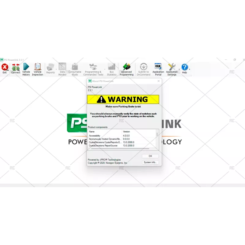 DIAGNOSTIC BY NOREGON FAMILY PACKAGE