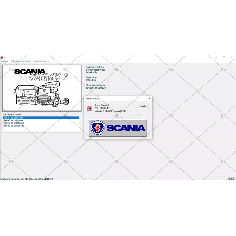 COMPLETE SET BY SCANIA