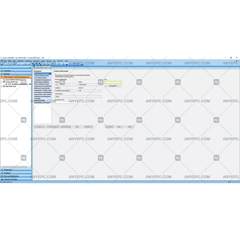 JOHN DEERE SERVICE ADVISOR 4-2.006 [2011]