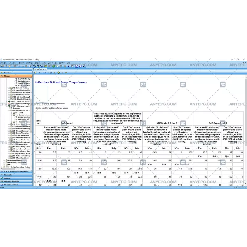 JOHN DEERE SERVICE ADVISOR 4-2.006 [2011]