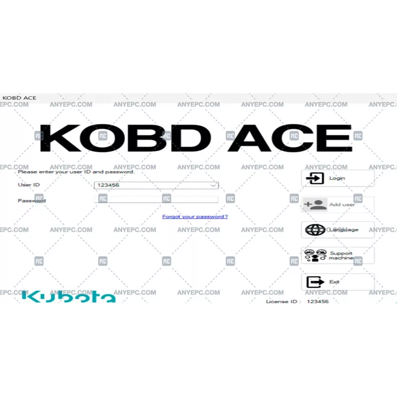 KUBOTA ON BOARD DIAGNOSTIC ACE v2.04.0100 [2024.01]