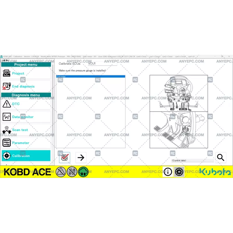 KUBOTA ON BOARD DIAGNOSTIC ACE v2.04.0100 [2024.01]