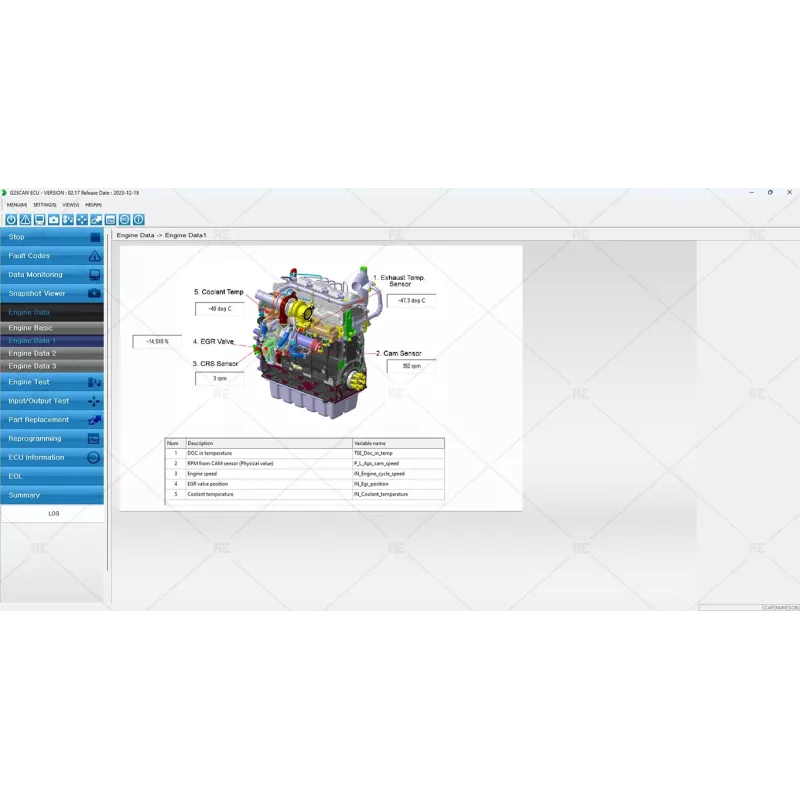 HYUNDAI INFRACORE G2 SCAN ECU 2.17 [2023.12]