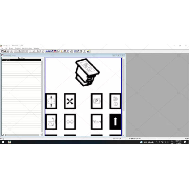 DAF PARTS RAPIDO EPC 2015.11