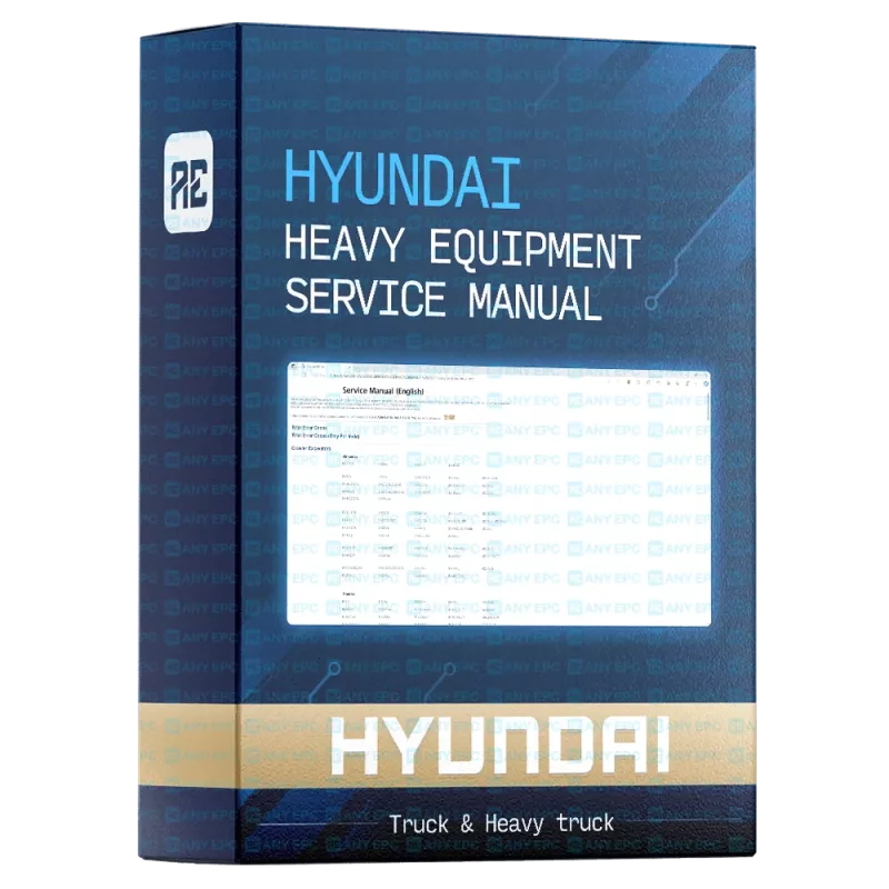 HYUNDAI HEAVY EQUIPMENT SERVICE MANUAL 2023.11